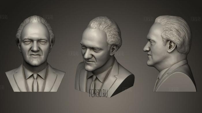 Quentin Tarantino 3d stl модель для ЧПУ